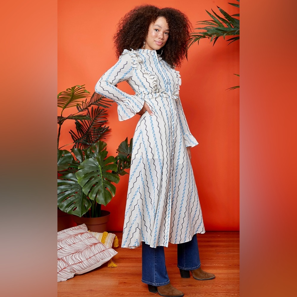SHEIN X Penelope Ping Plants Dress